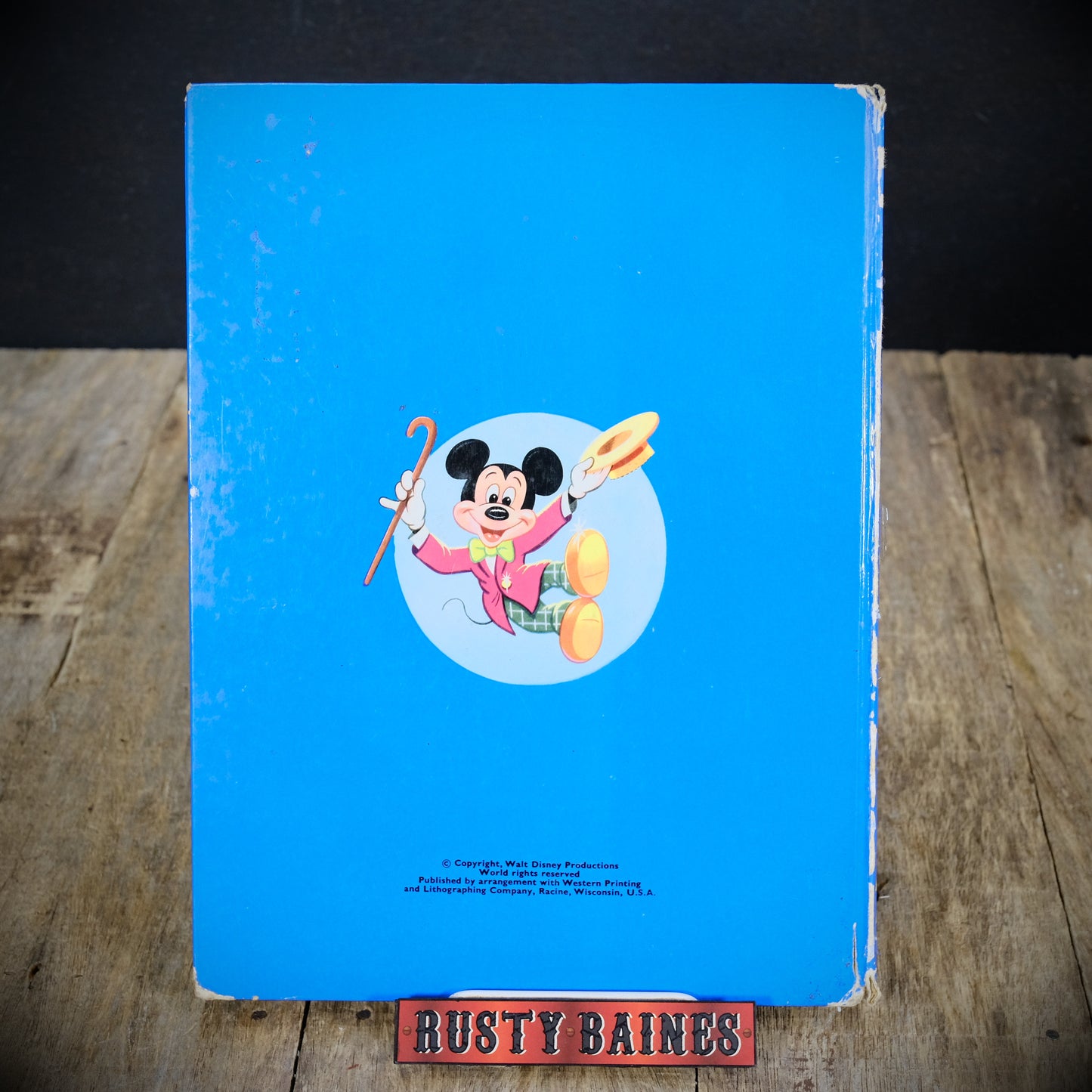 Walt Disney's Mickey Mouse Annual, Vintage Children's Hardcover
