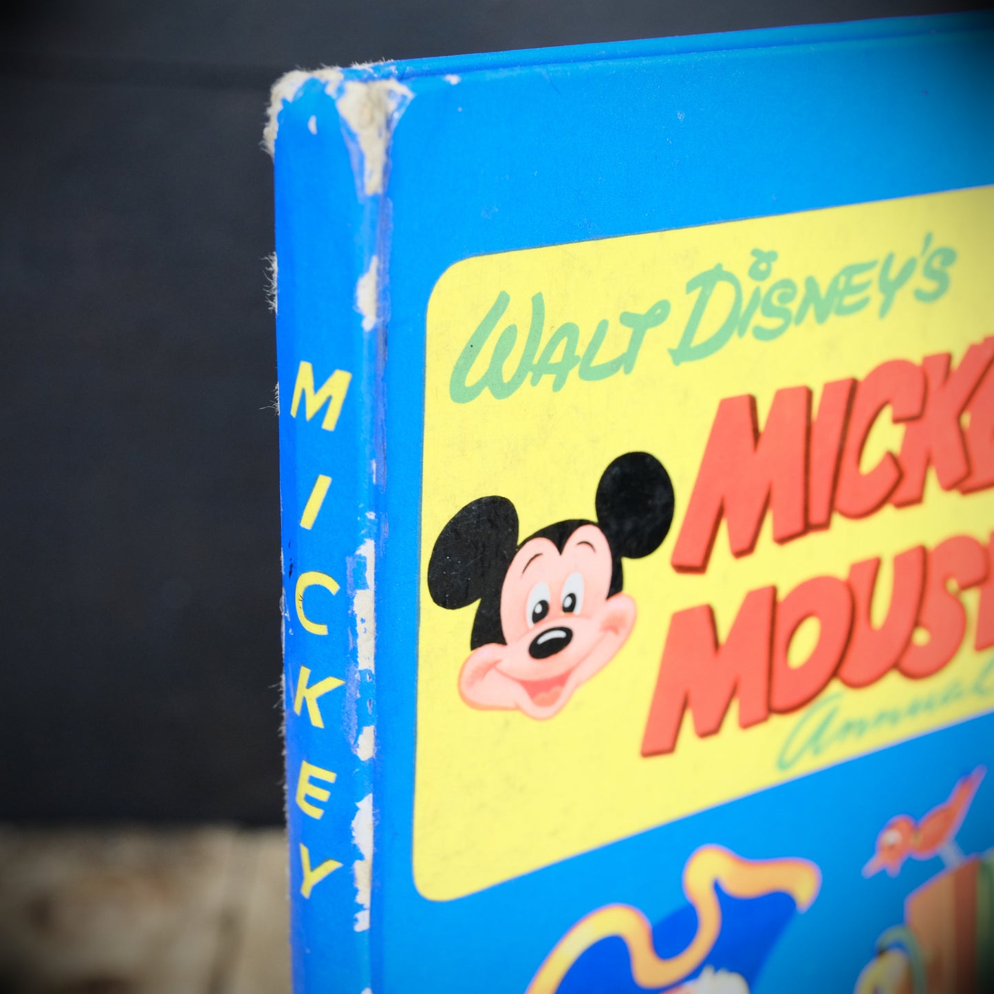 Walt Disney's Mickey Mouse Annual, Vintage Children's Hardcover