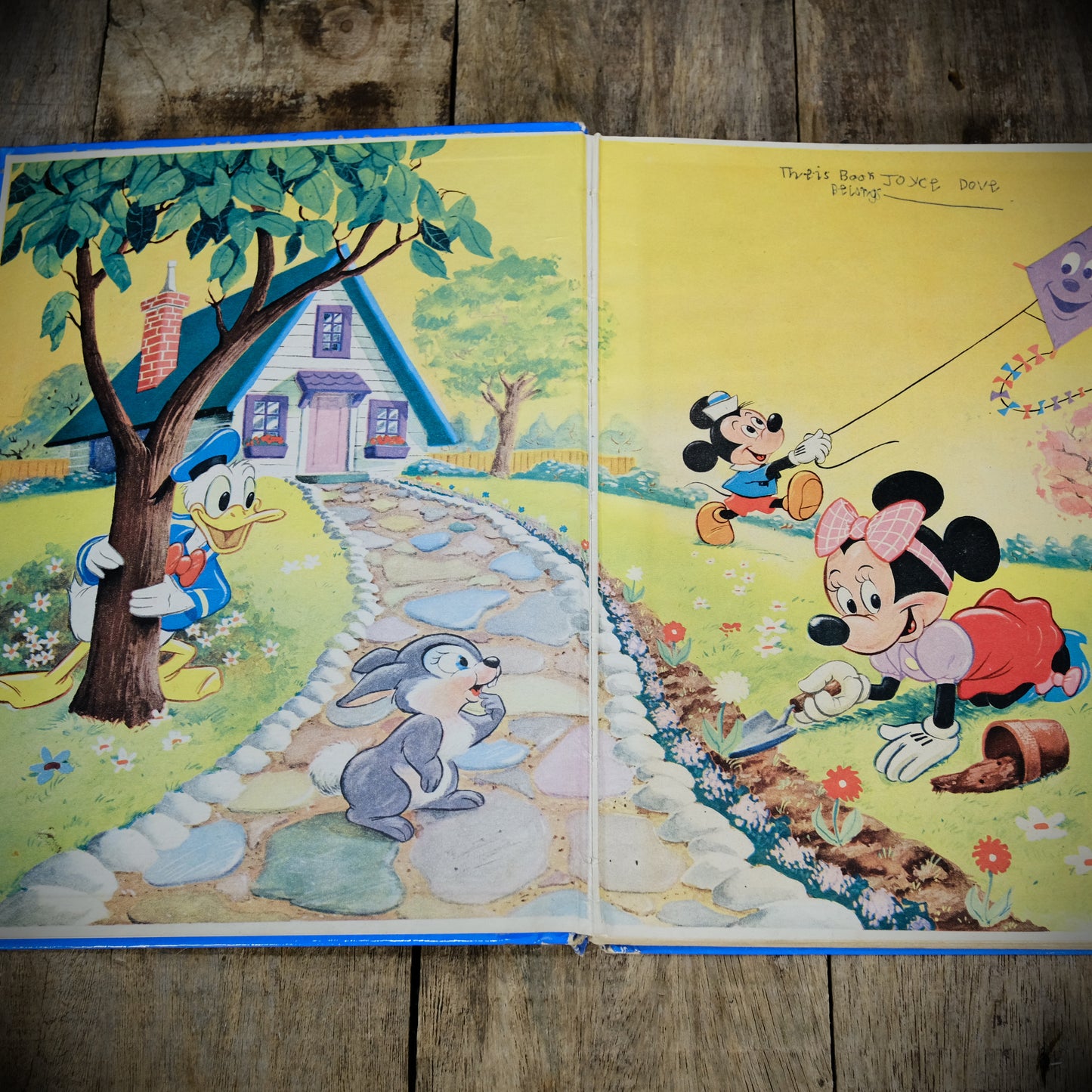 Walt Disney's Mickey Mouse Annual, Vintage Children's Hardcover
