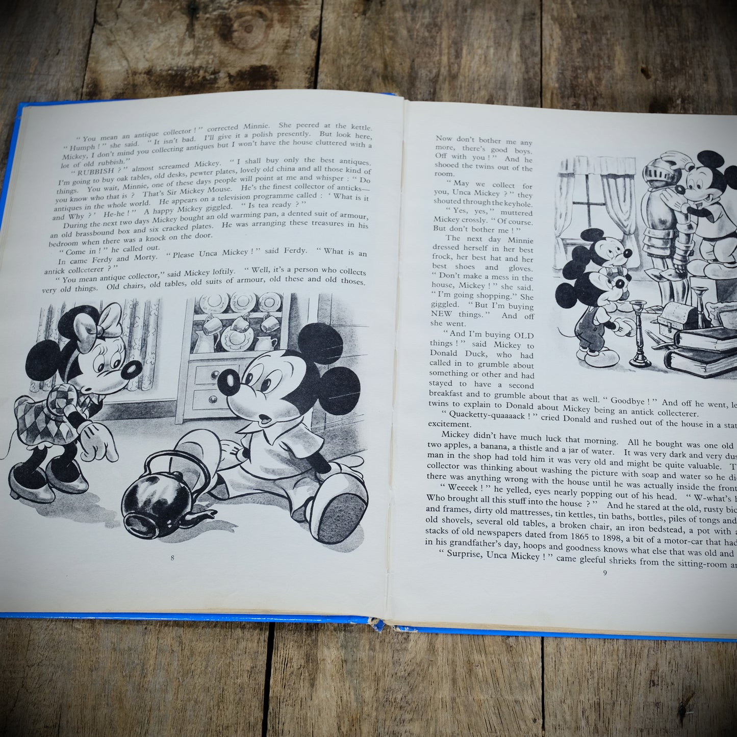 Walt Disney's Mickey Mouse Annual, Vintage Children's Hardcover