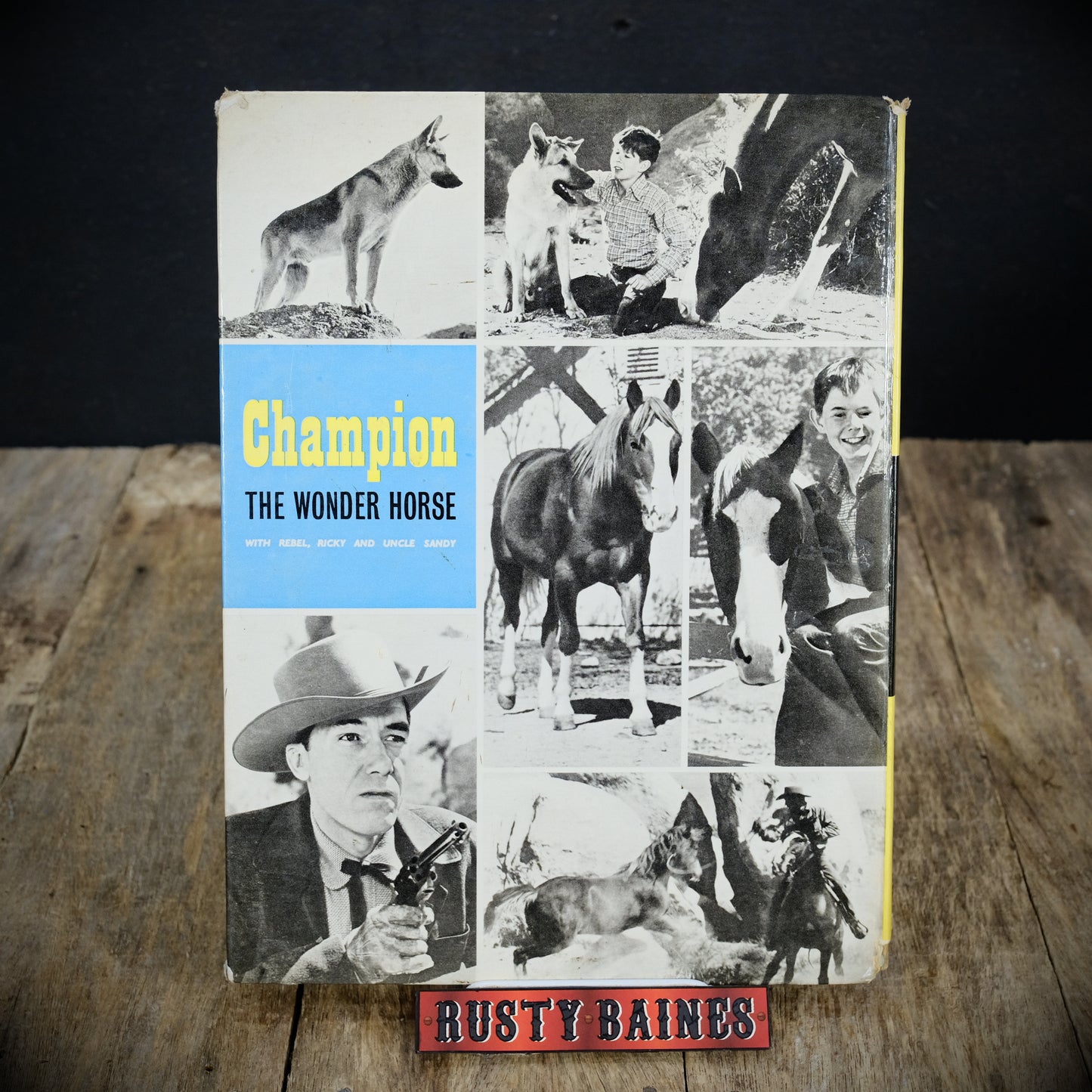 Champion the Wonder Horse, Daily Mirror 1958, Vintage Children's Hardcover