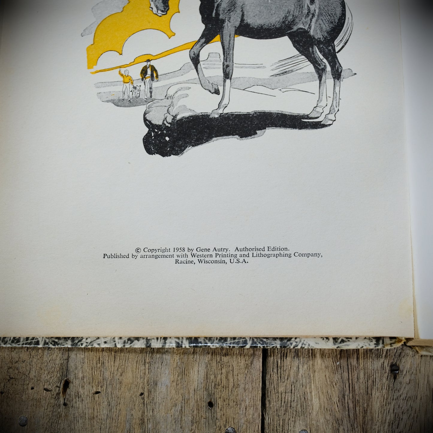 Champion the Wonder Horse, Daily Mirror 1958, Vintage Children's Hardcover