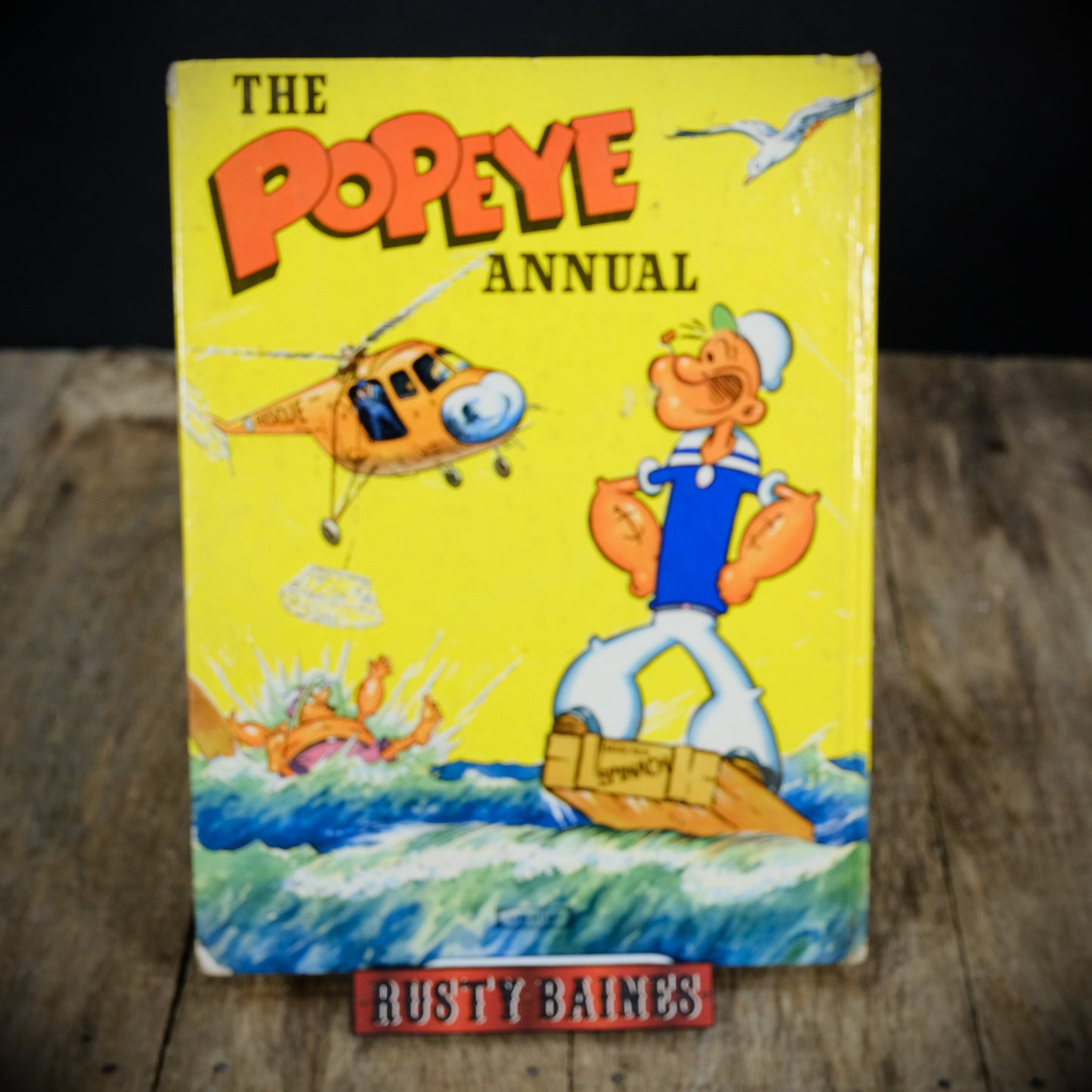 The Popeye Annual, Published 1960, Vintage Children's Hardcover