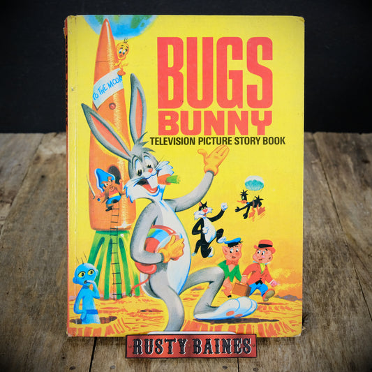 Bugs Bunny Television Picture Story Book, 1971/Vintage Hardcover Warner Bros Book
