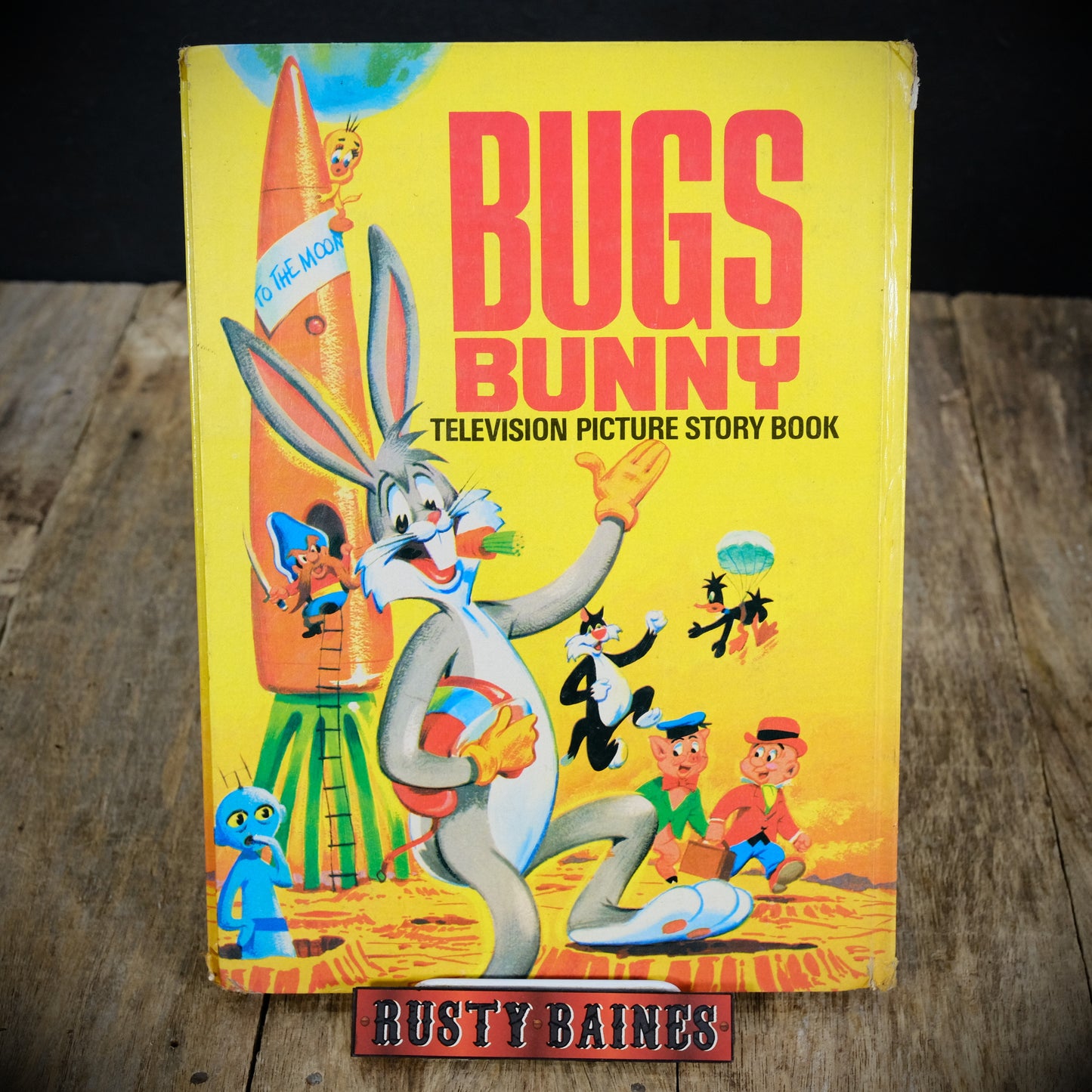 Bugs Bunny Television Picture Story Book, 1971/Vintage Hardcover Warner Bros Book