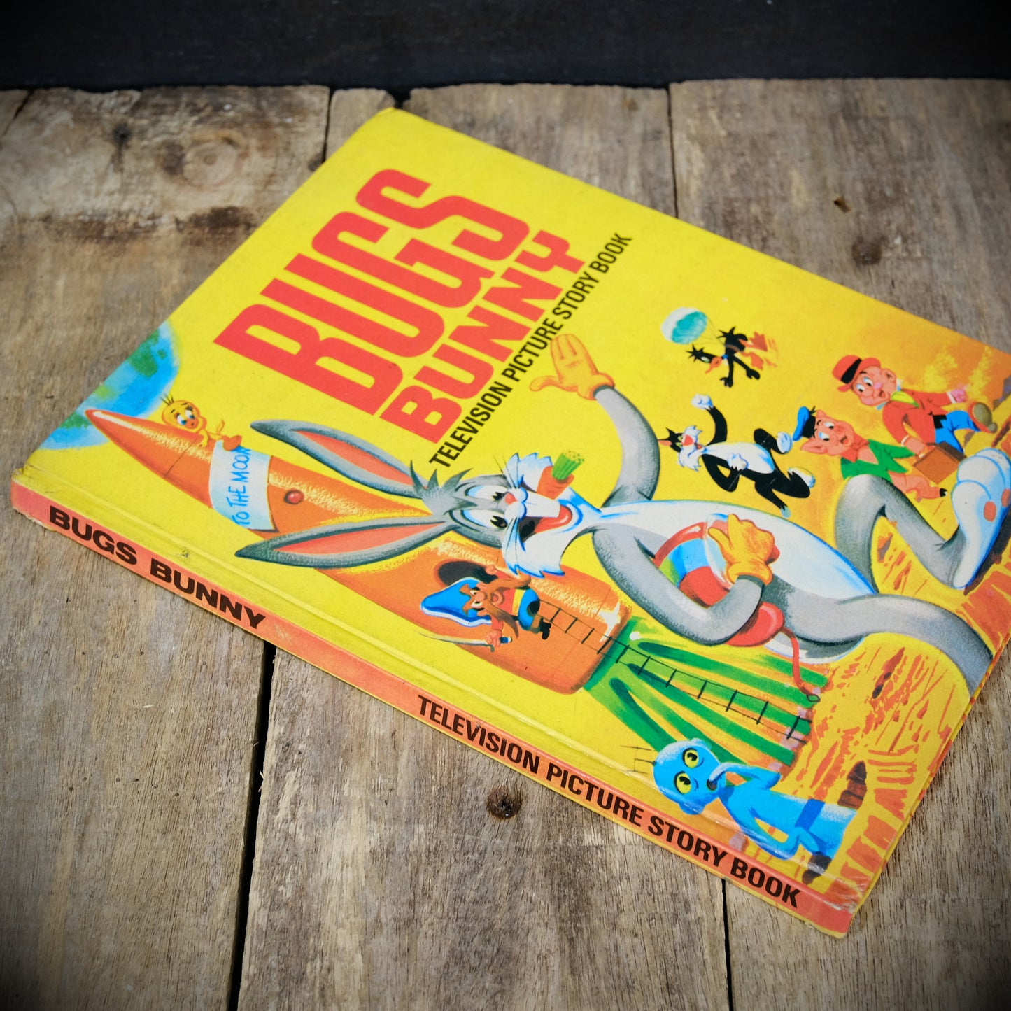 Bugs Bunny Television Picture Story Book, 1971/Vintage Hardcover Warner Bros Book