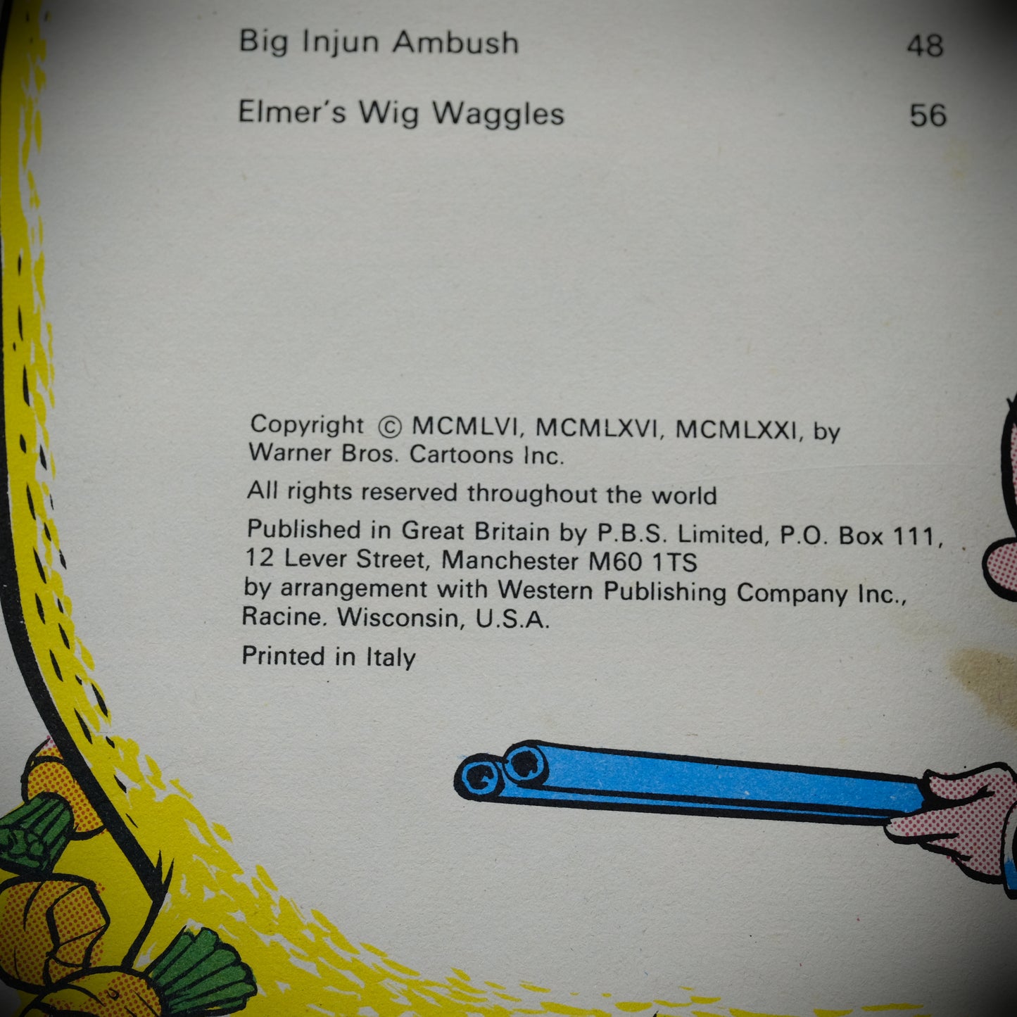 Bugs Bunny Television Picture Story Book, 1971/Vintage Hardcover Warner Bros Book