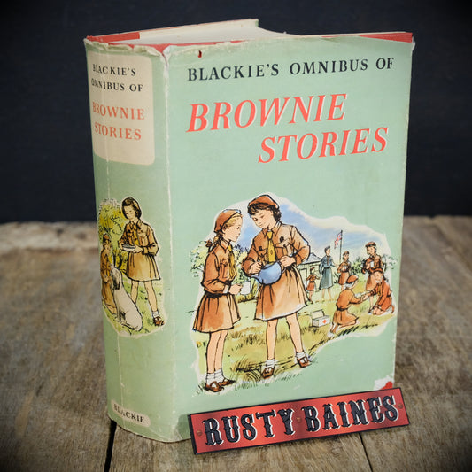 Blackie's Omnibus of Brownie Stories, Undated Mid Century Children's Hardcover