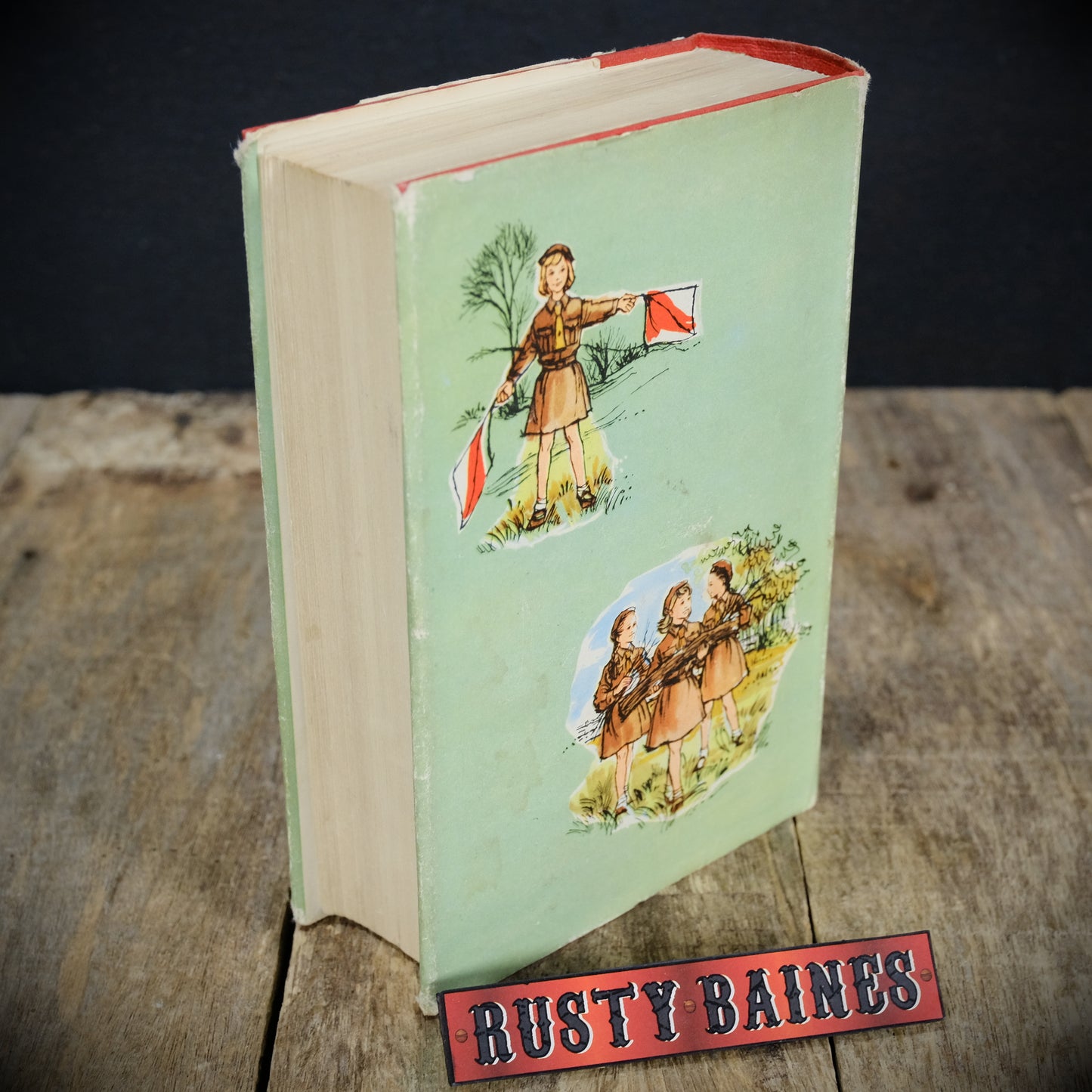 Blackie's Omnibus of Brownie Stories, Undated Mid Century Children's Hardcover