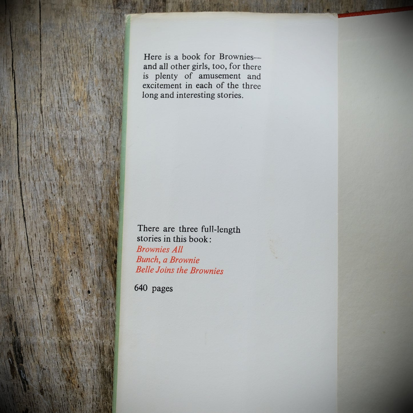 Blackie's Omnibus of Brownie Stories, Undated Mid Century Children's Hardcover