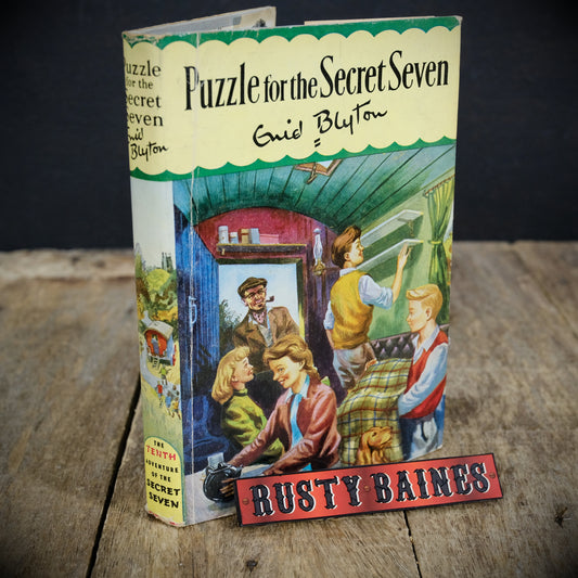 Puzzle for the Secret Seven, Enid Blyton, 1965 Hardcover