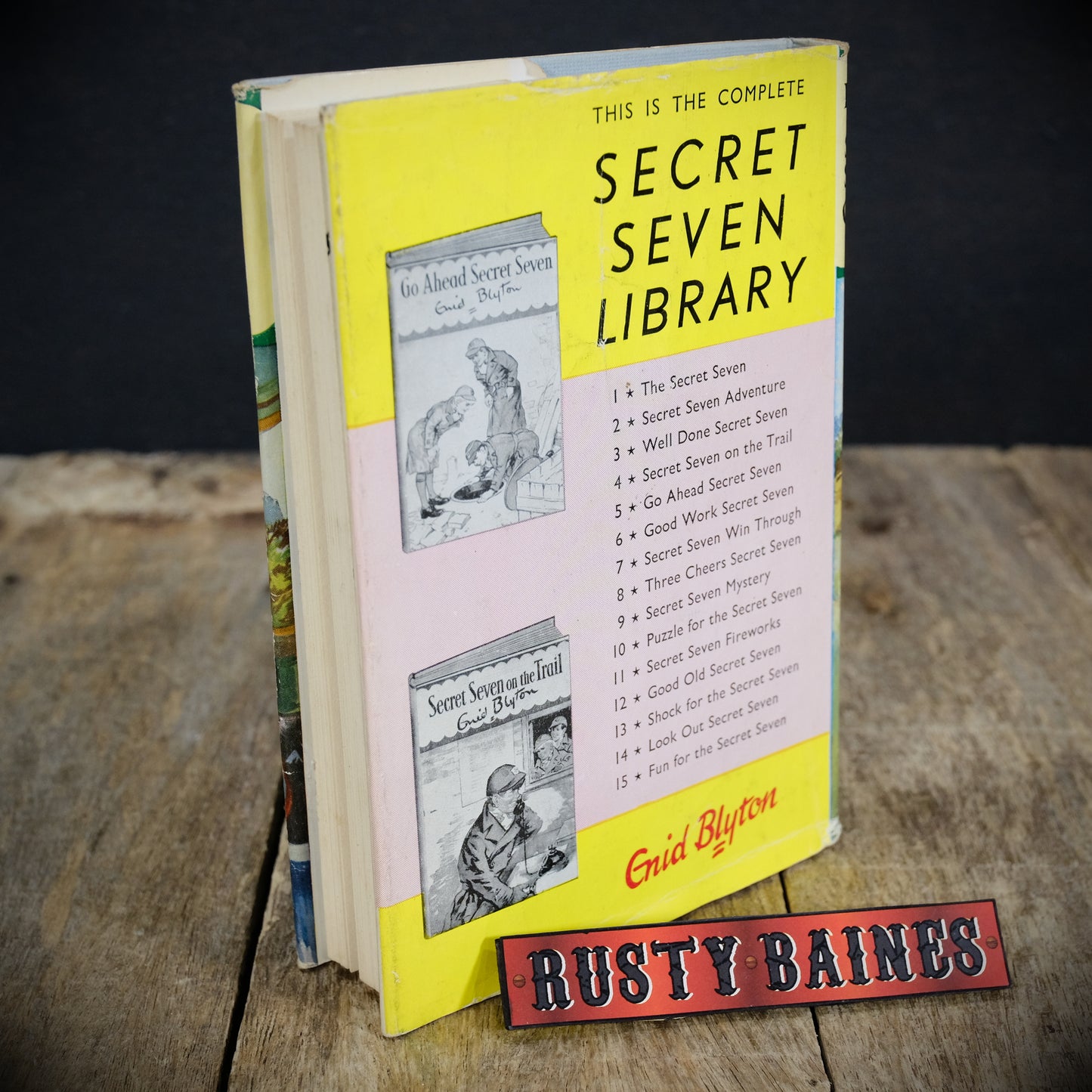 Puzzle for the Secret Seven, Enid Blyton, 1965 Hardcover