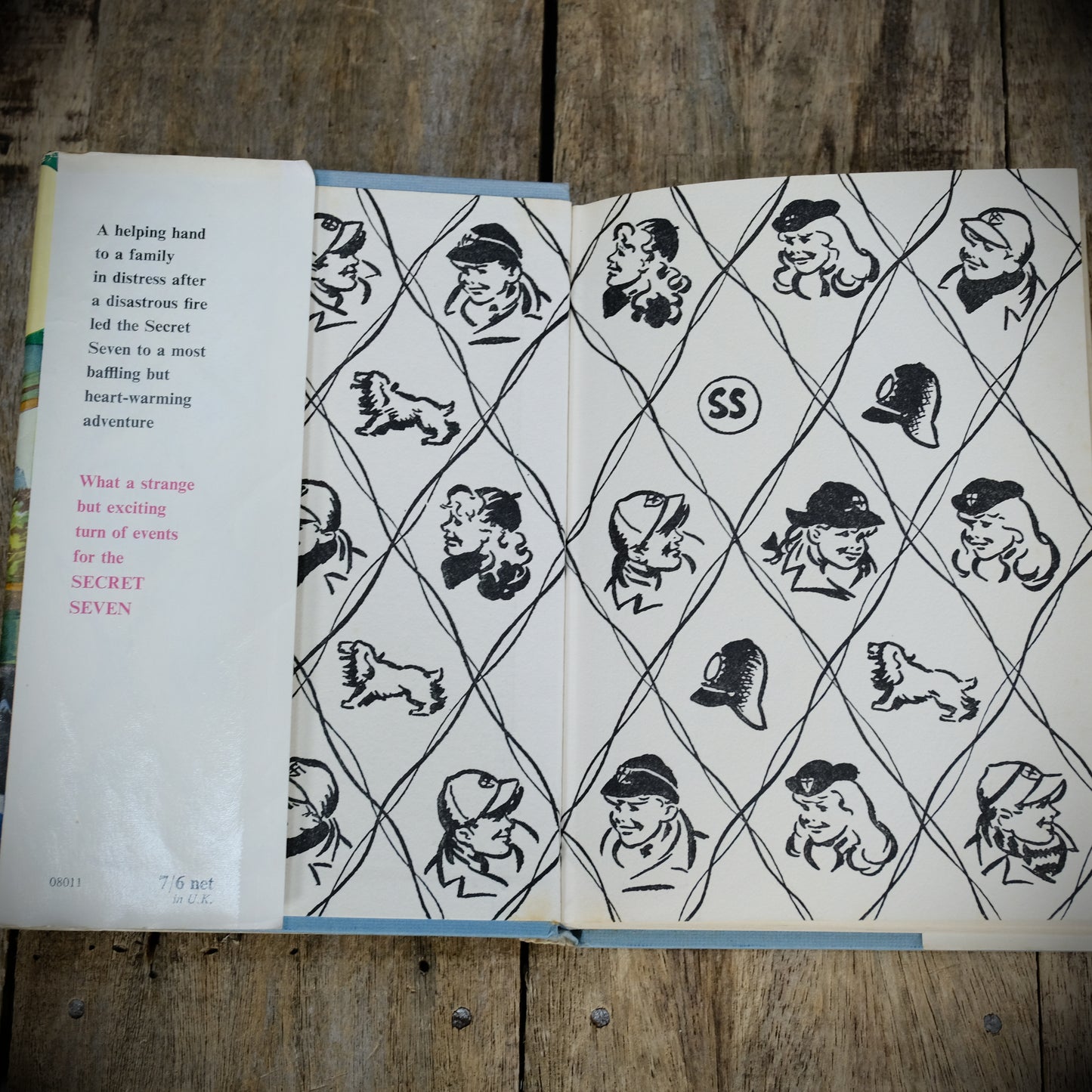 Puzzle for the Secret Seven, Enid Blyton, 1965 Hardcover