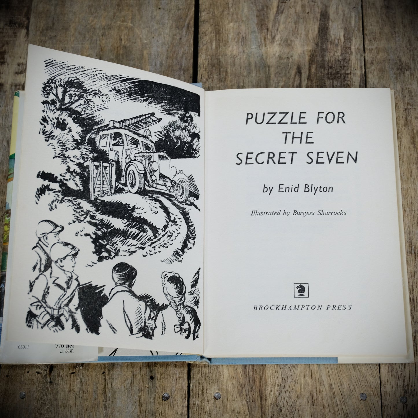 Puzzle for the Secret Seven, Enid Blyton, 1965 Hardcover