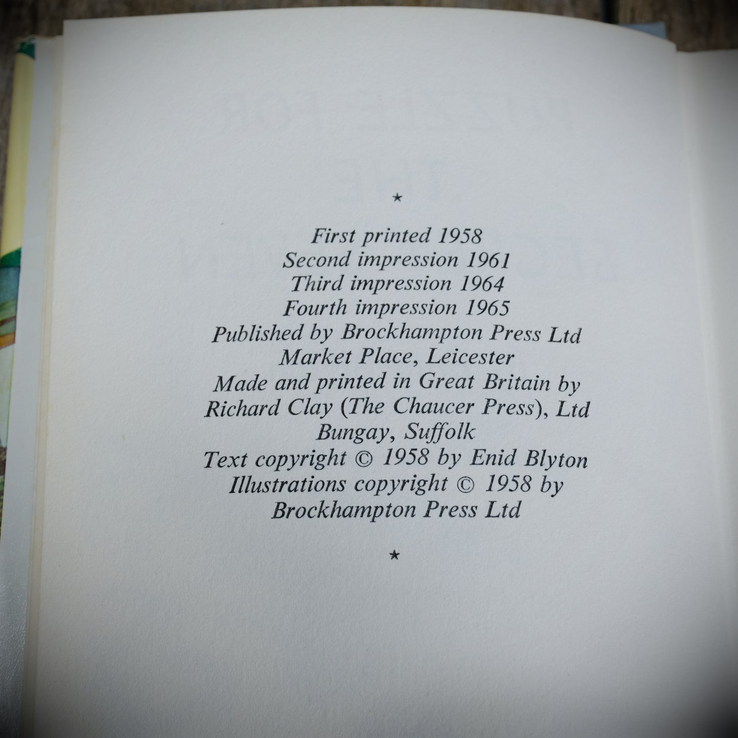 Puzzle for the Secret Seven, Enid Blyton, 1965 Hardcover