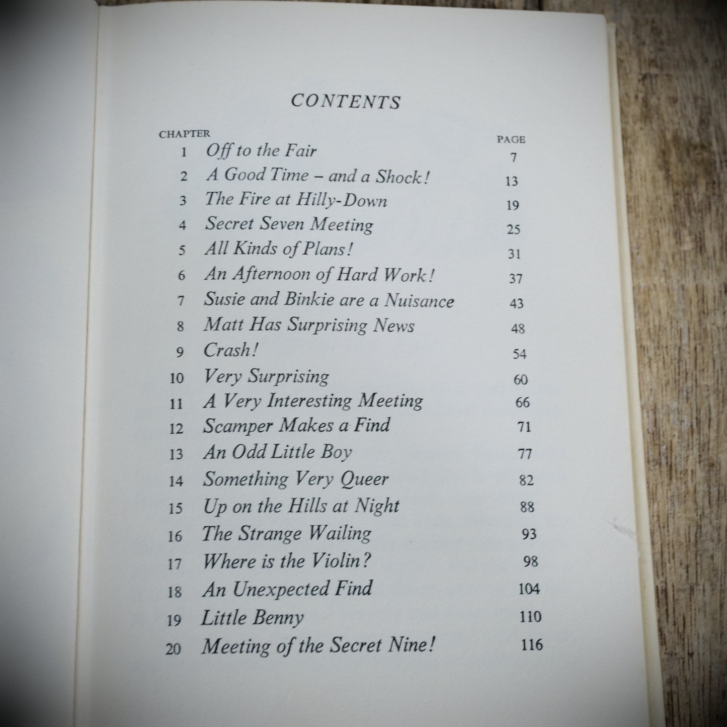 Puzzle for the Secret Seven, Enid Blyton, 1965 Hardcover