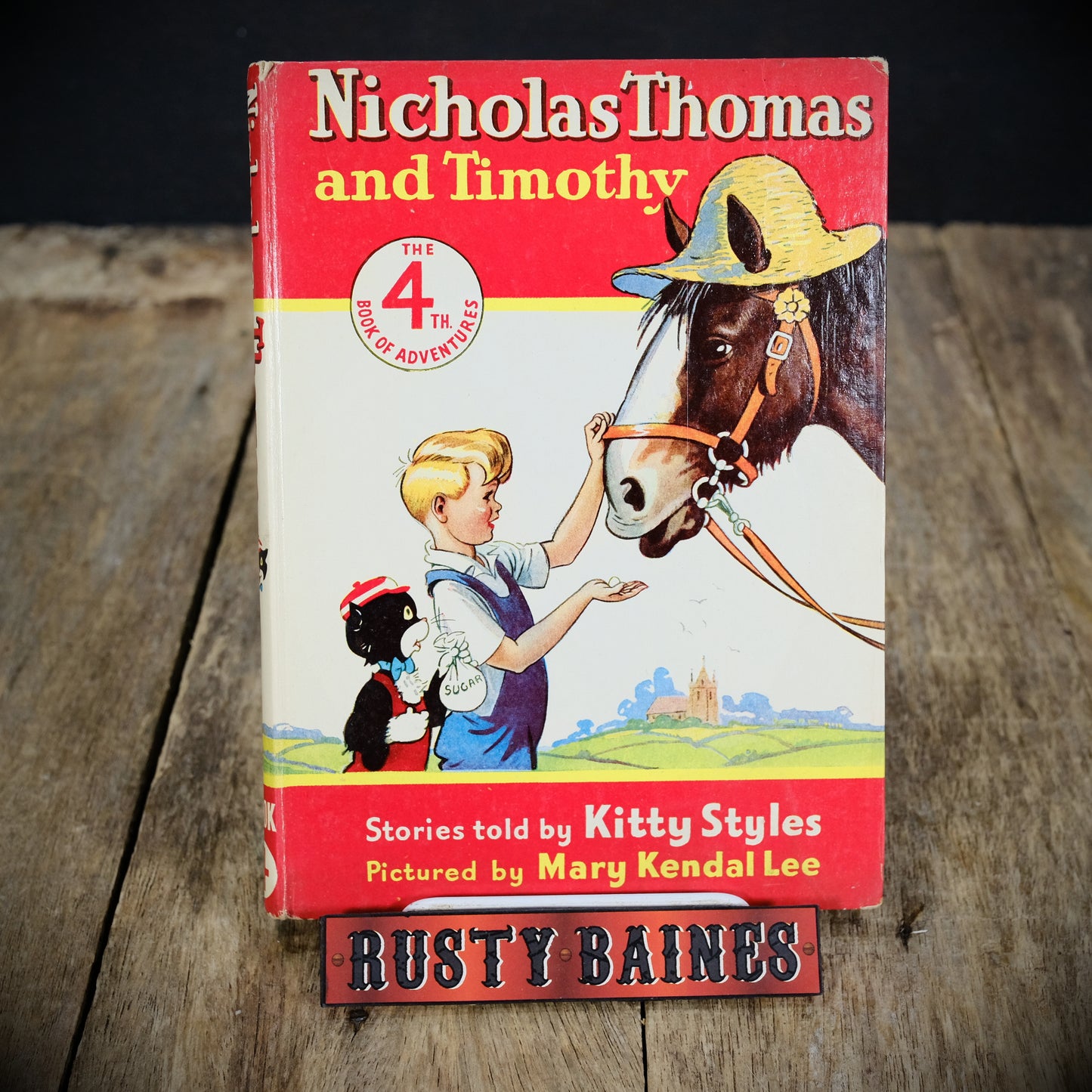 Nicholas Thomas and Timothy, Kitty Styles, Mary Kendal Lee, Undated Vintage Children's Hardcover