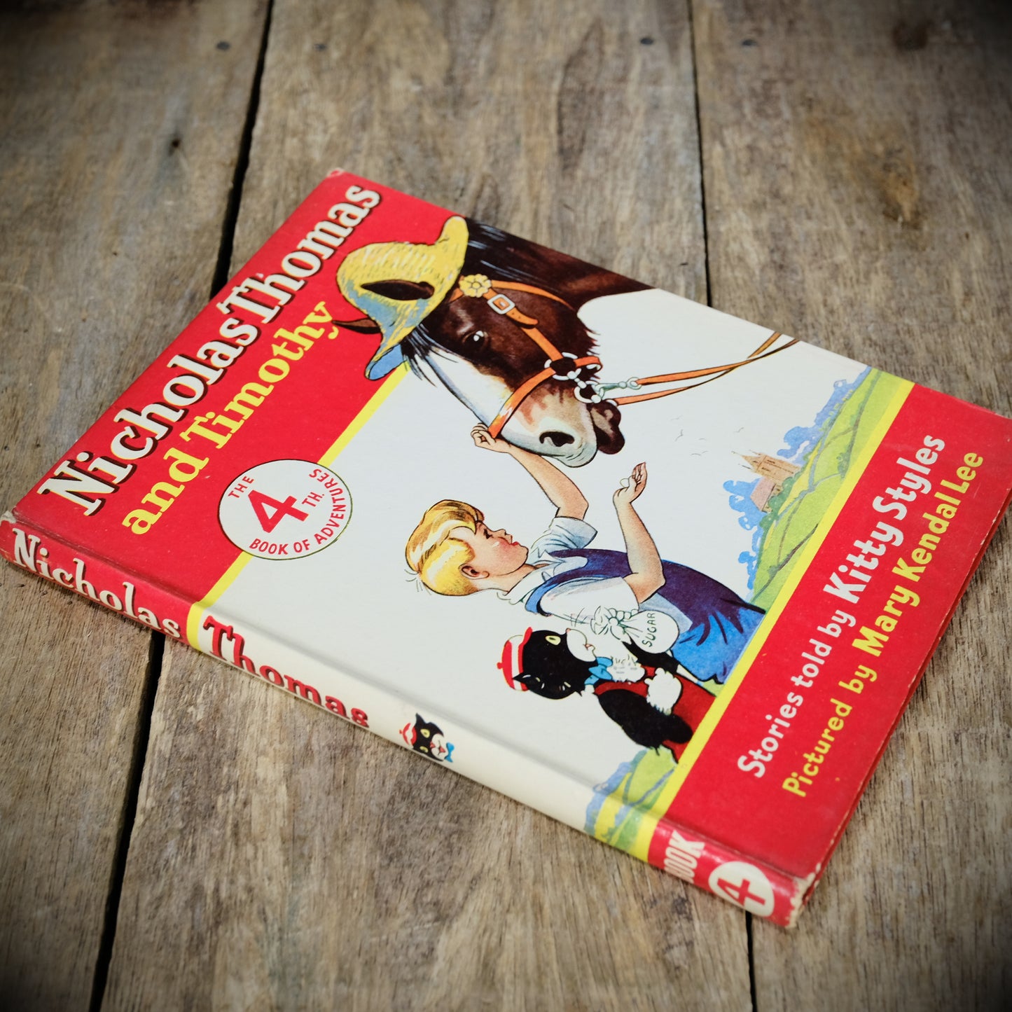 Nicholas Thomas and Timothy, Kitty Styles, Mary Kendal Lee, Undated Vintage Children's Hardcover