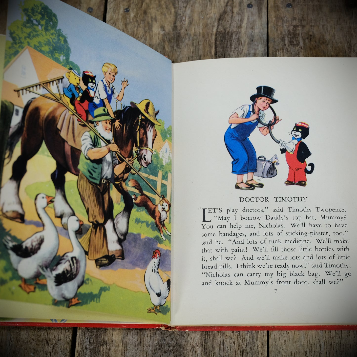 Nicholas Thomas and Timothy, Kitty Styles, Mary Kendal Lee, Undated Vintage Children's Hardcover