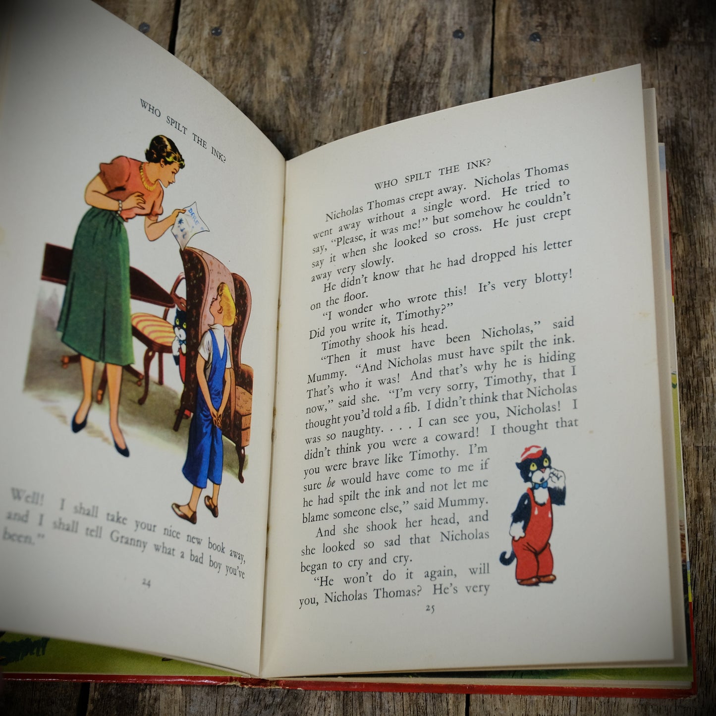 Nicholas Thomas and Timothy, Kitty Styles, Mary Kendal Lee, Undated Vintage Children's Hardcover