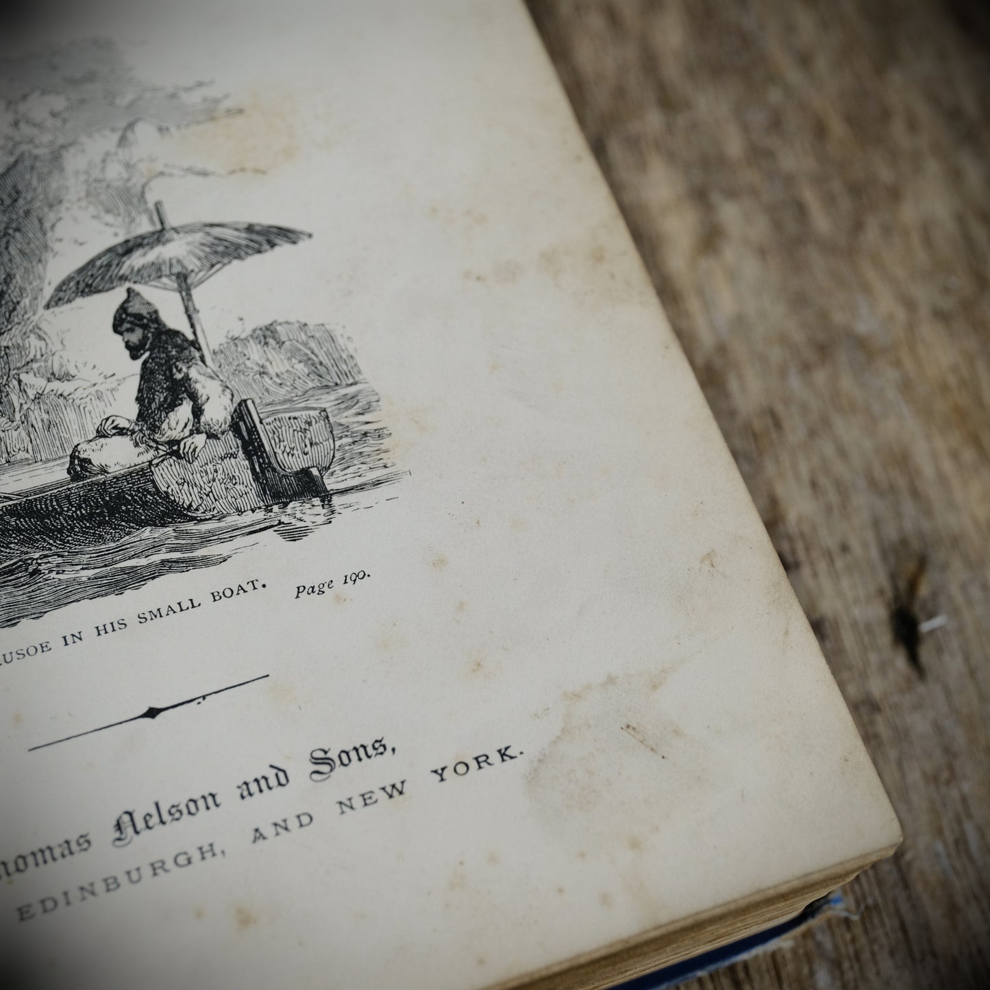 The Life and Surprizing Adventures of Robinson Crusoe of York, Mariner, Undated Victorian Hardcover
