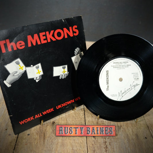 Record 7" Single, The Mekons - Work all Week