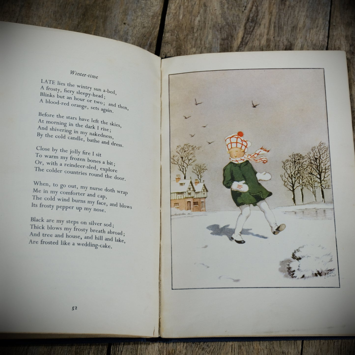 A Child's Garden of Versus, Robert Louis Stevenson, 1953 Illustrated Hardcover