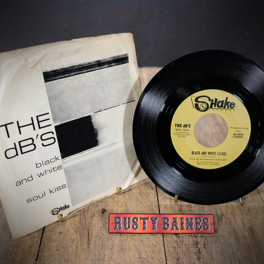 Record 7" Single, The dB's - Black and White/Soul Kiss