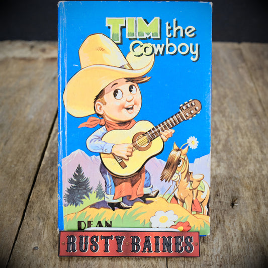 Tim the Cowboy, Roland Davies, Vintage 1970 Children's Hardcover Book
