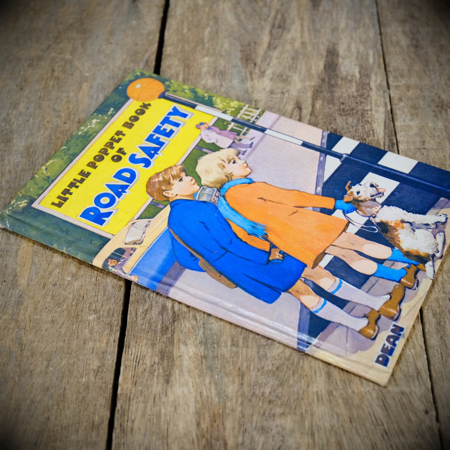 Little Poppet Book of Road Safety, Vintage 1966 Children's Book, Hardcover, Cars, Bicycles Etc.