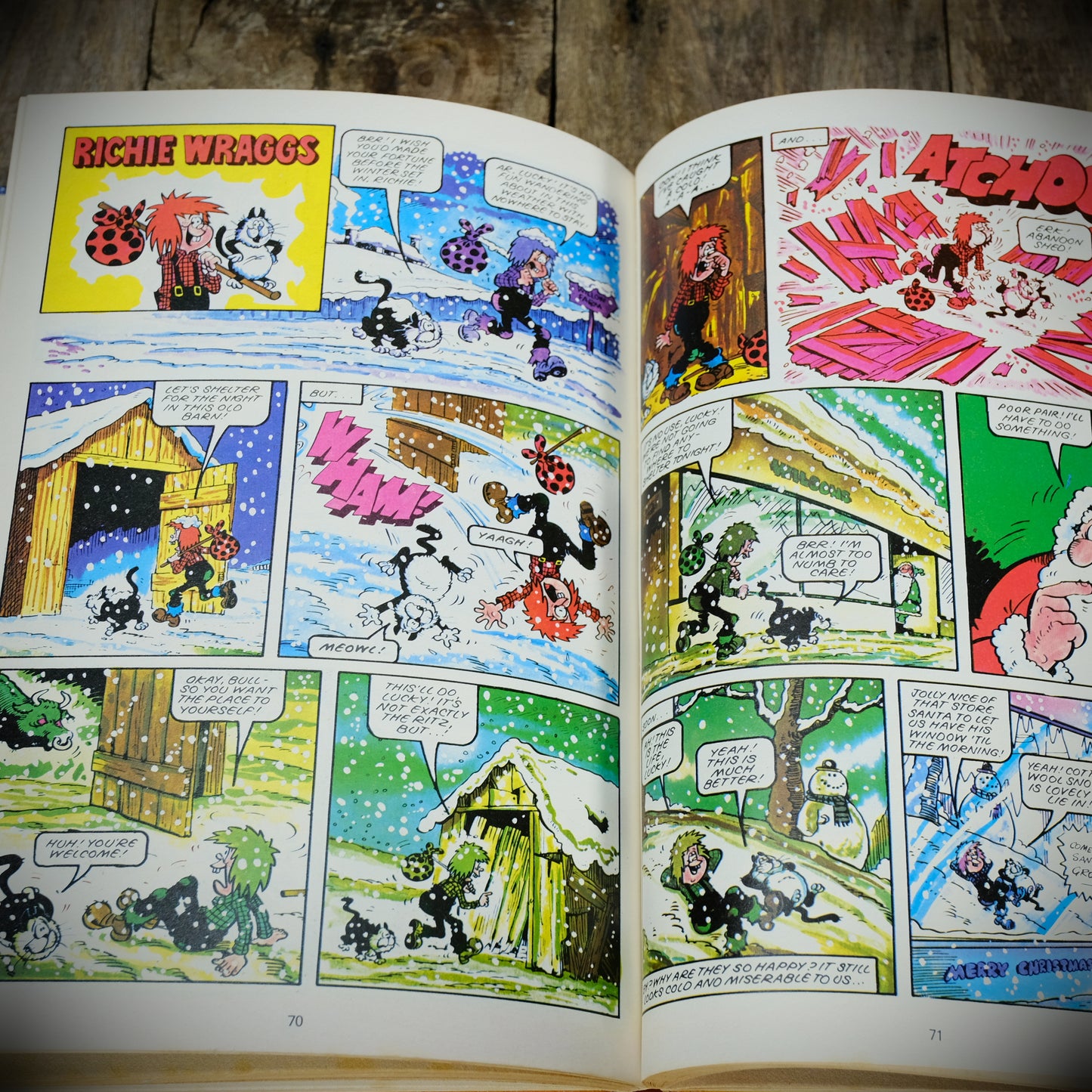 Jackpot Annual 1982, Fleetway Hardcover, Full O Beans, Sherlock Jnr, The Incredible Sulk
