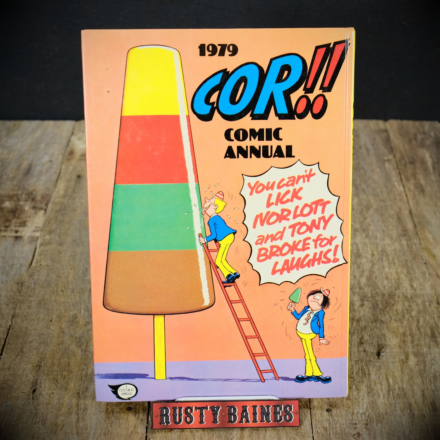 Cor!! 1979 Comic Annual, Hardcover, Teacher's Pet, Tom Boy, The Slimms