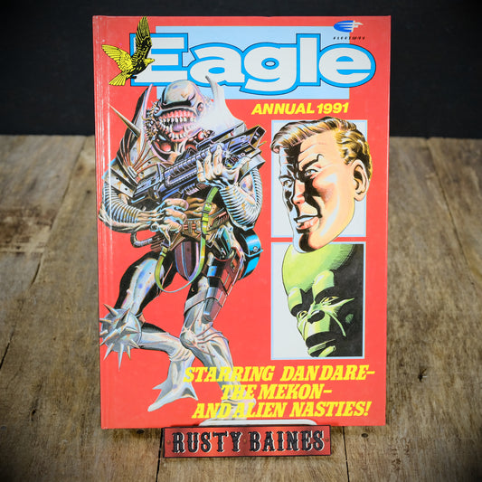 Eagle 1991 Annual, Hardcover, Dan Dare, Computer Warrior, Doomlord