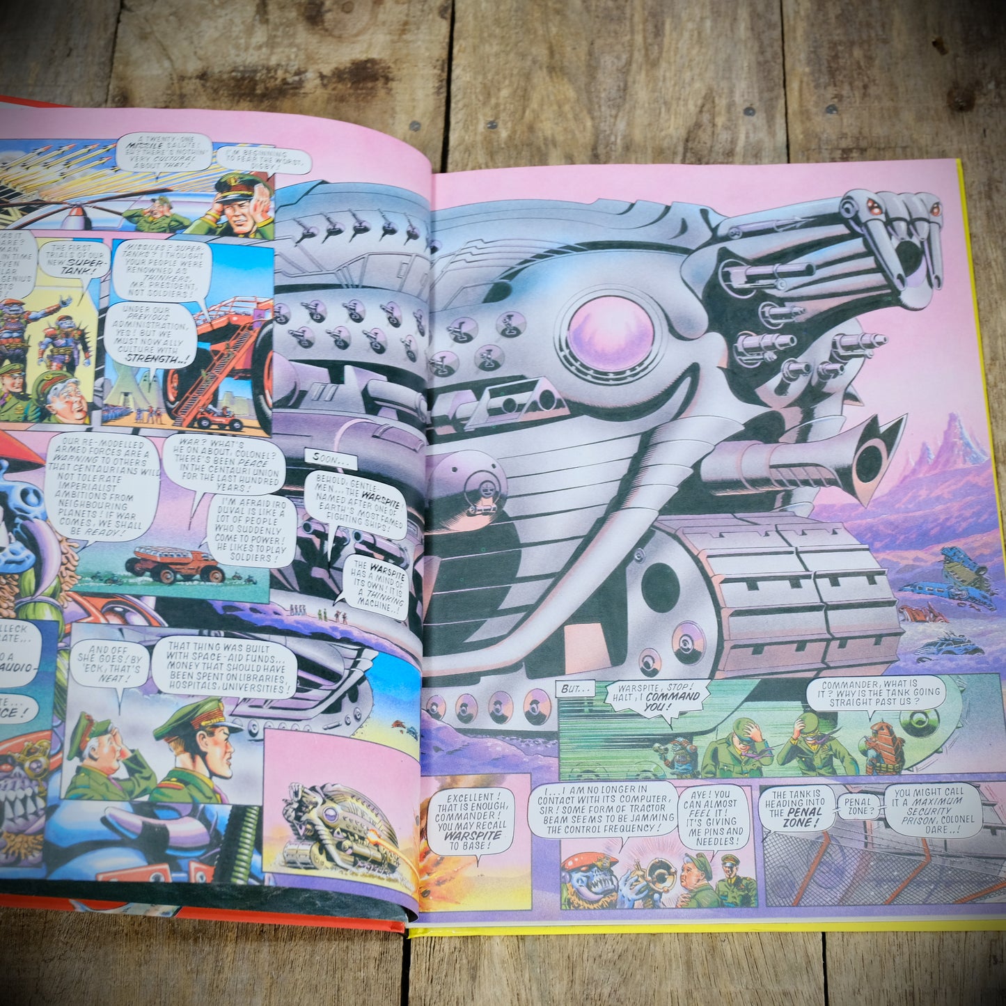 Eagle 1991 Annual, Hardcover, Dan Dare, Computer Warrior, Doomlord