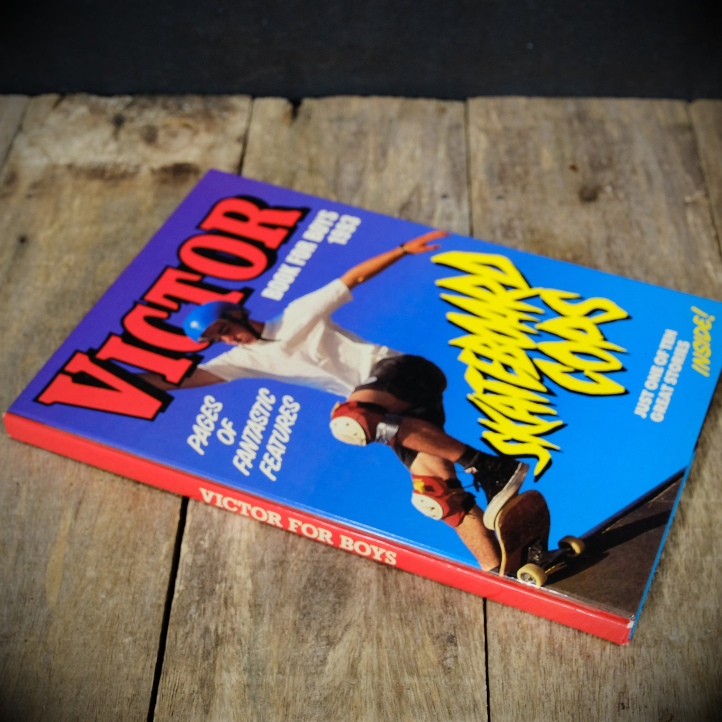 Victor Book for Boys 1993 Annual, Hardcover, Sports, Football, Motorsports