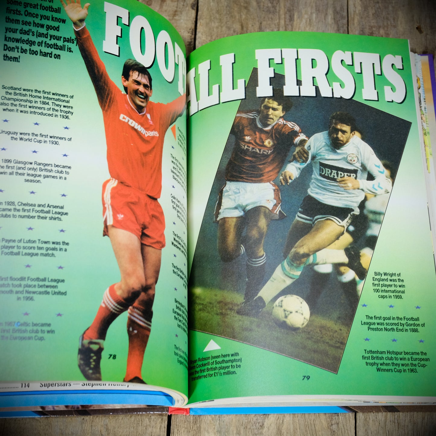 Victor Book for Boys 1993 Annual, Hardcover, Sports, Football, Motorsports
