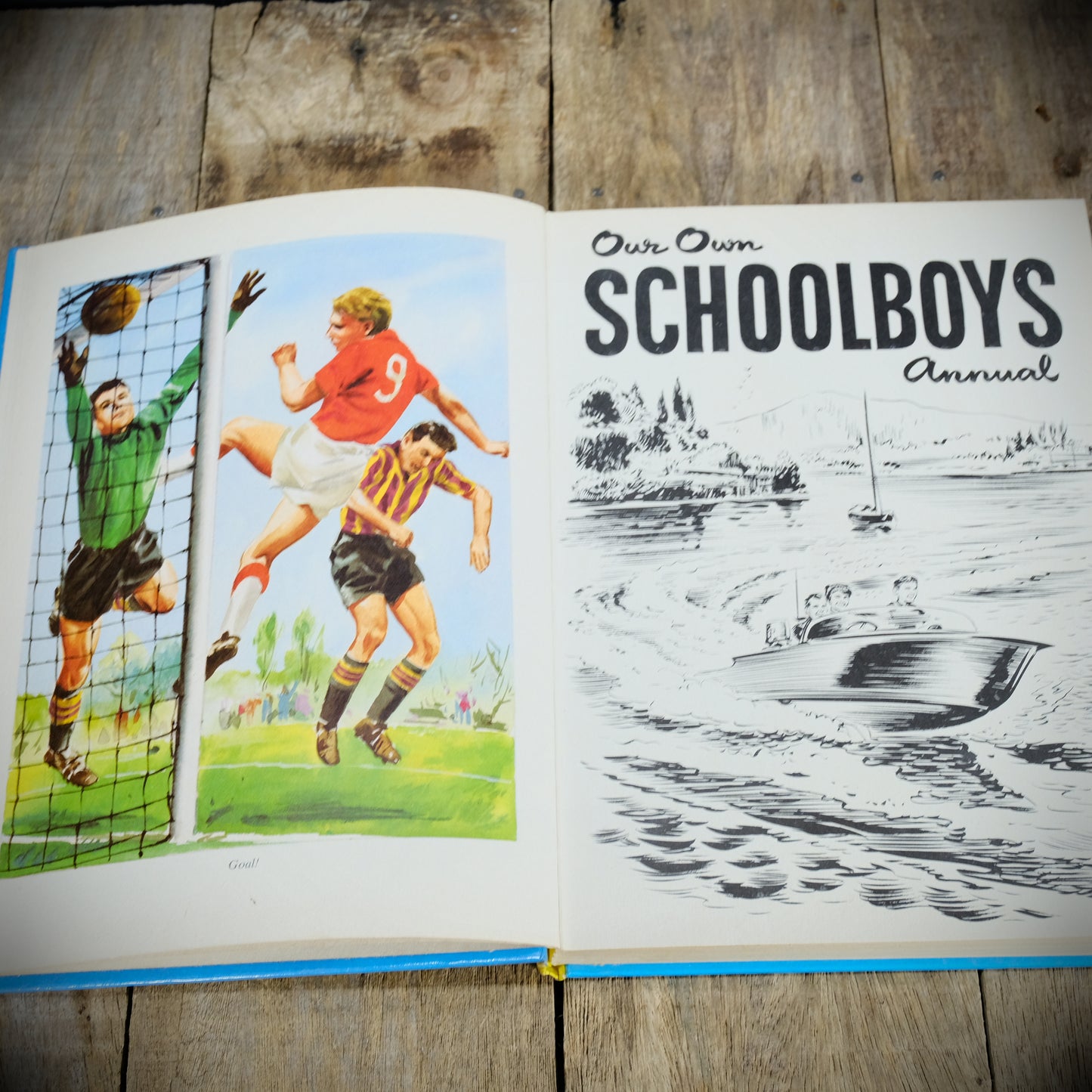 Our Own Schoolboys 1964/65 Annual, Hardcover, Adventure, Sports, Space Stories