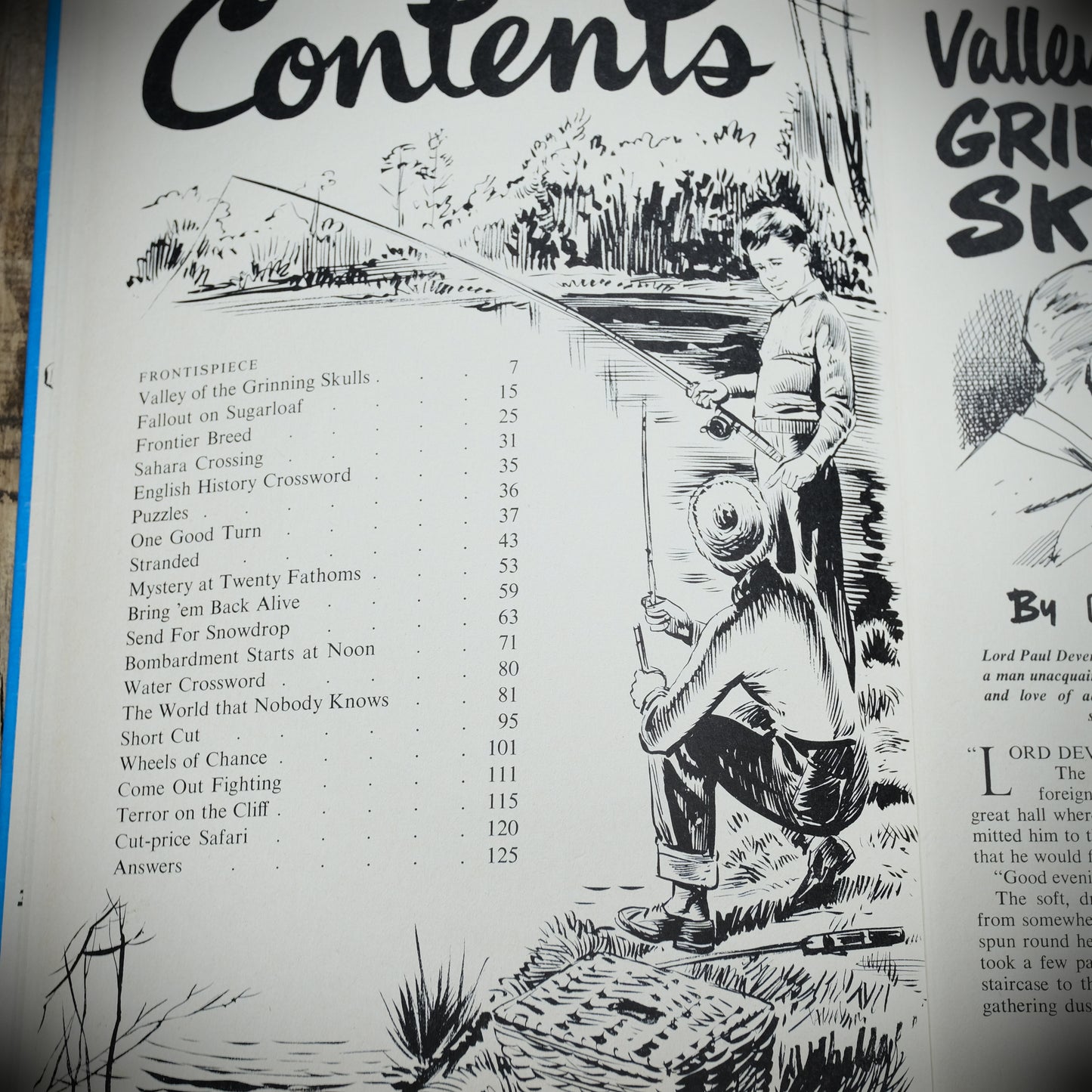 Our Own Schoolboys 1964/65 Annual, Hardcover, Adventure, Sports, Space Stories