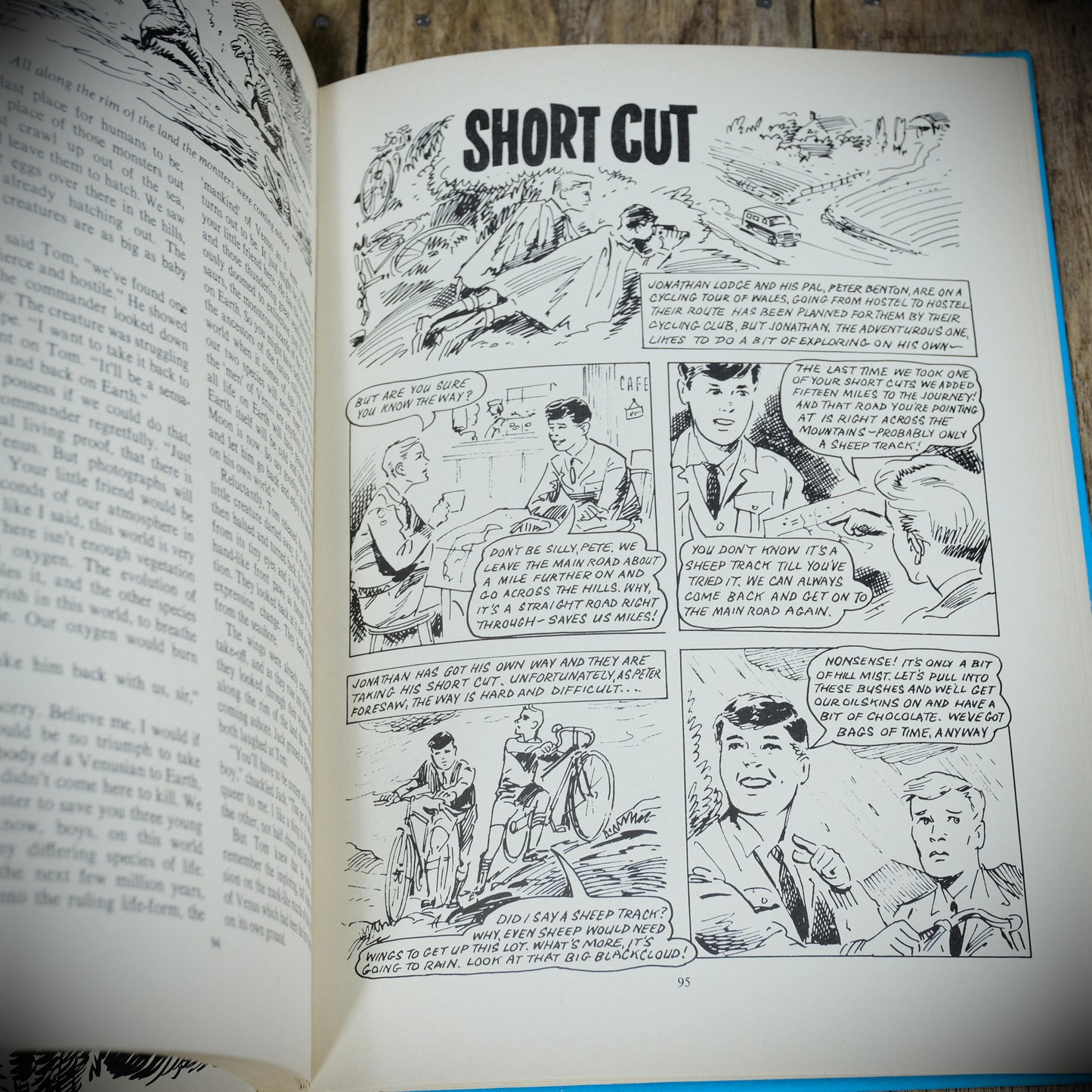 Our Own Schoolboys 1964/65 Annual, Hardcover, Adventure, Sports, Space Stories