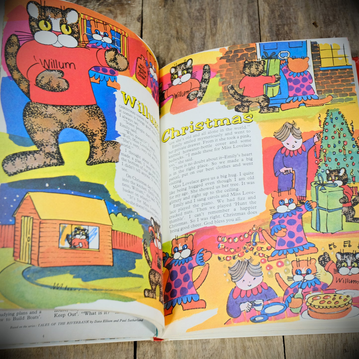 Story Time 1968 Annual, Hardcover, Riverbank Tales, Super Bear