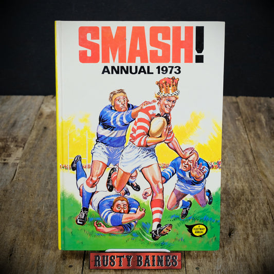 Smash, 1973 Annual, Hardcover, Tour de France, Canoe, Sports World Records