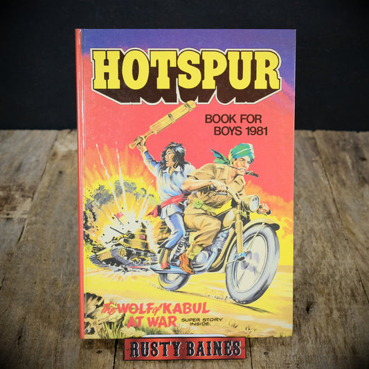 The Hotspur Book for Boys, 1981 Annual, Hardcover
