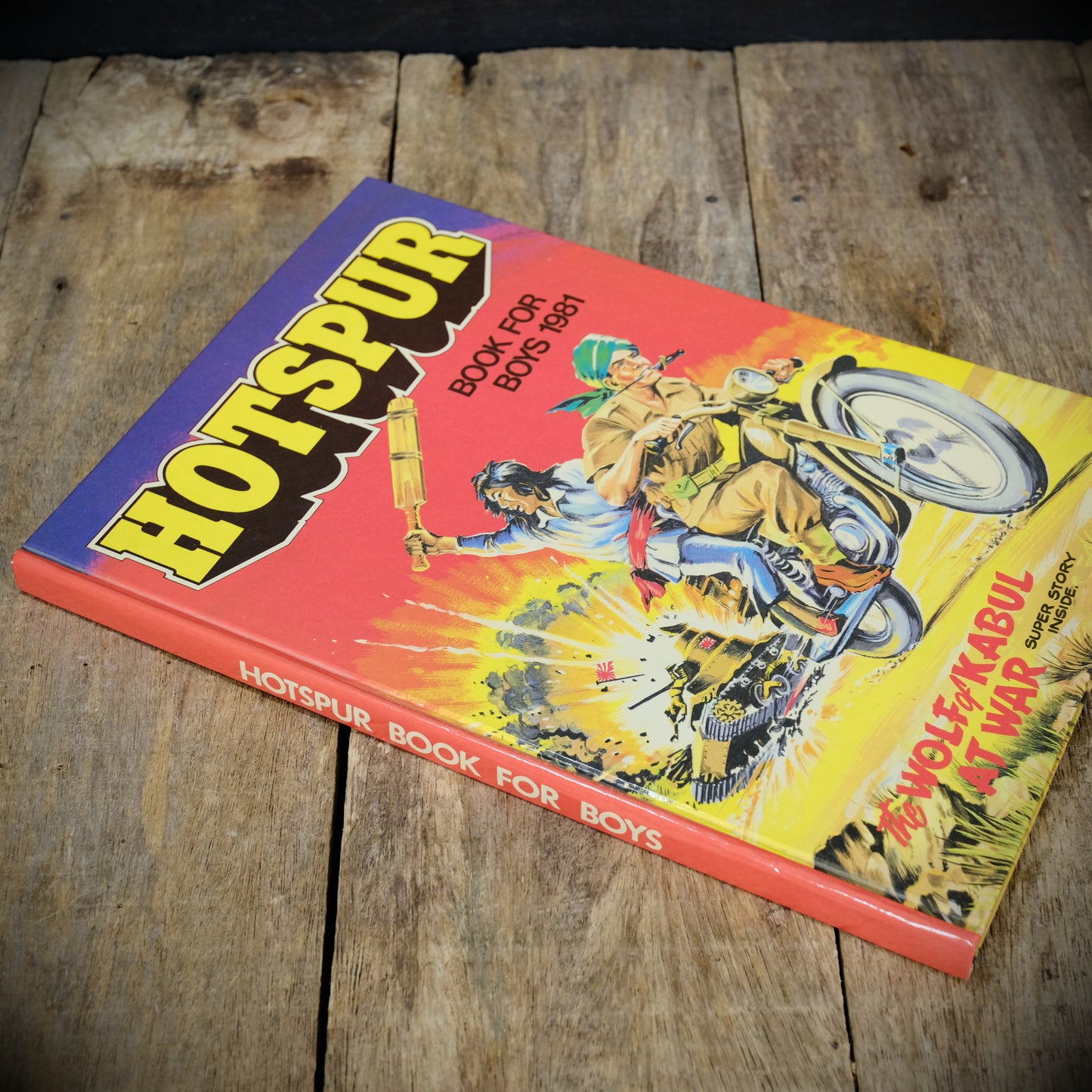 The Hotspur Book for Boys, 1981 Annual, Hardcover
