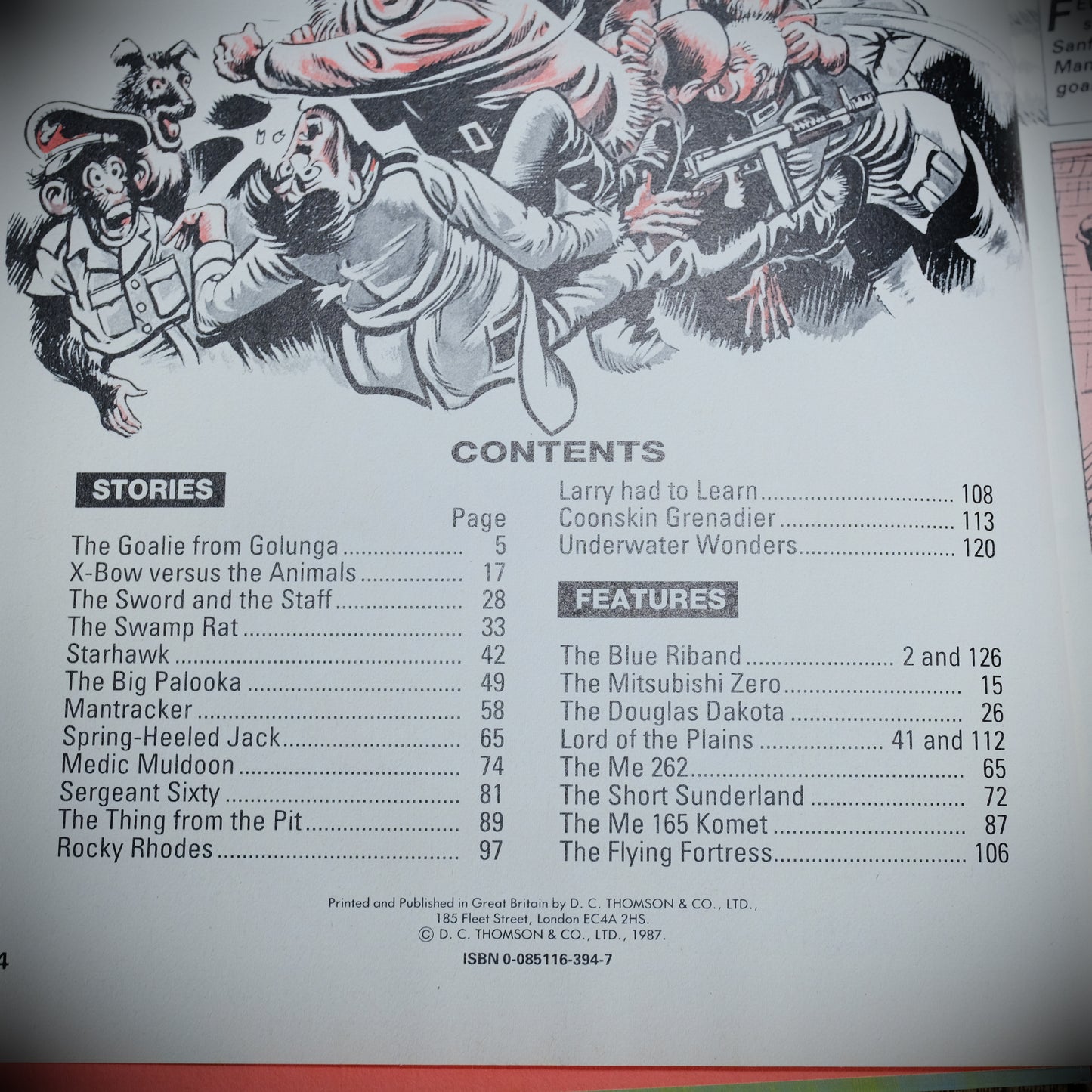 The Hotspur Book for Boys, 1988 Annual, Hardcover
