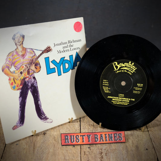 Record 7" Single, Jonathan Richman & The Modern Lovers - Lydia