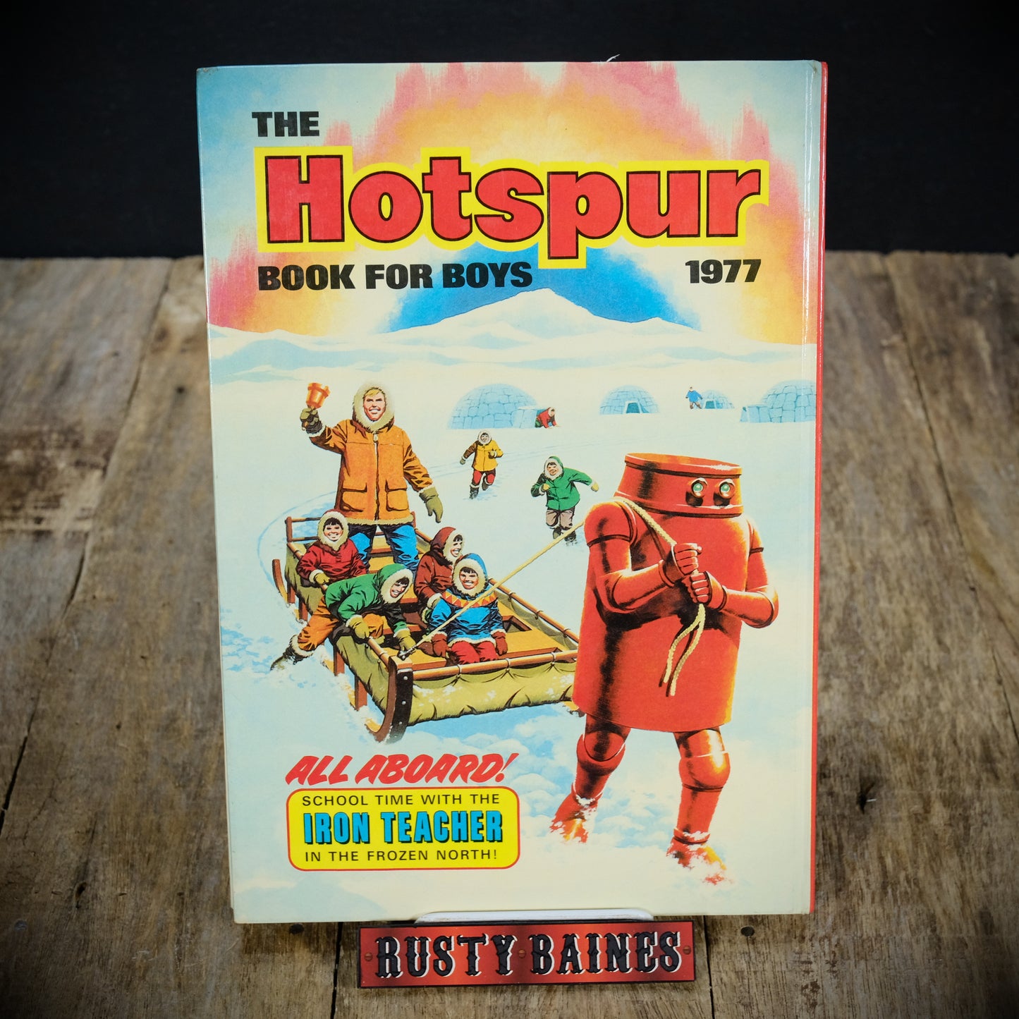The Hotspur Book for Boys, 1977 Annual, Hardcover