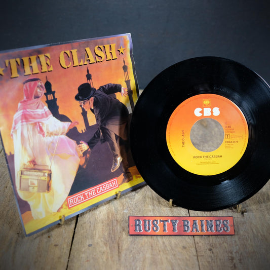 Record 7" Single, The Clash - Rock the Casbah