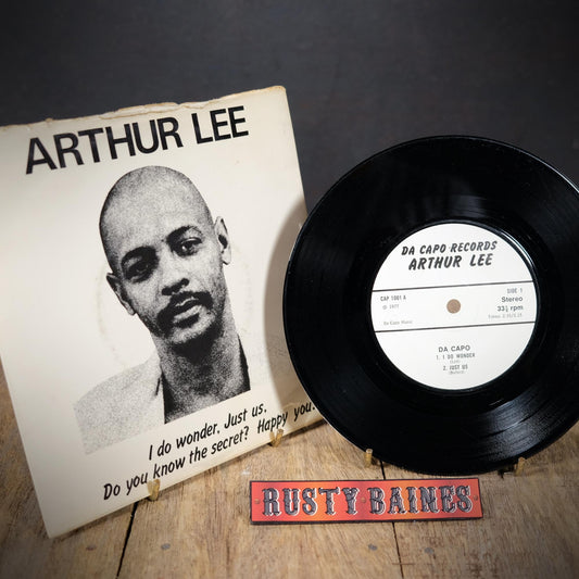 Record 7" EP, Arthur Lee - I Don Wonder/Just Us et