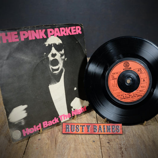 Record 7" EP, The Pink Parker - Hold Back the Night