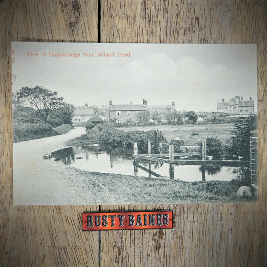 Postcard, Millar's Pond, Happisburgh, Printed